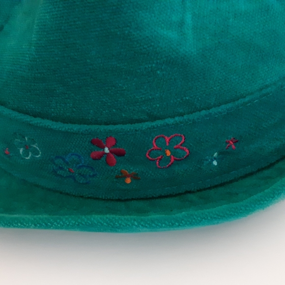 Girls Lullah Bette Flower Fedora Hat - Picture 2 of 4
